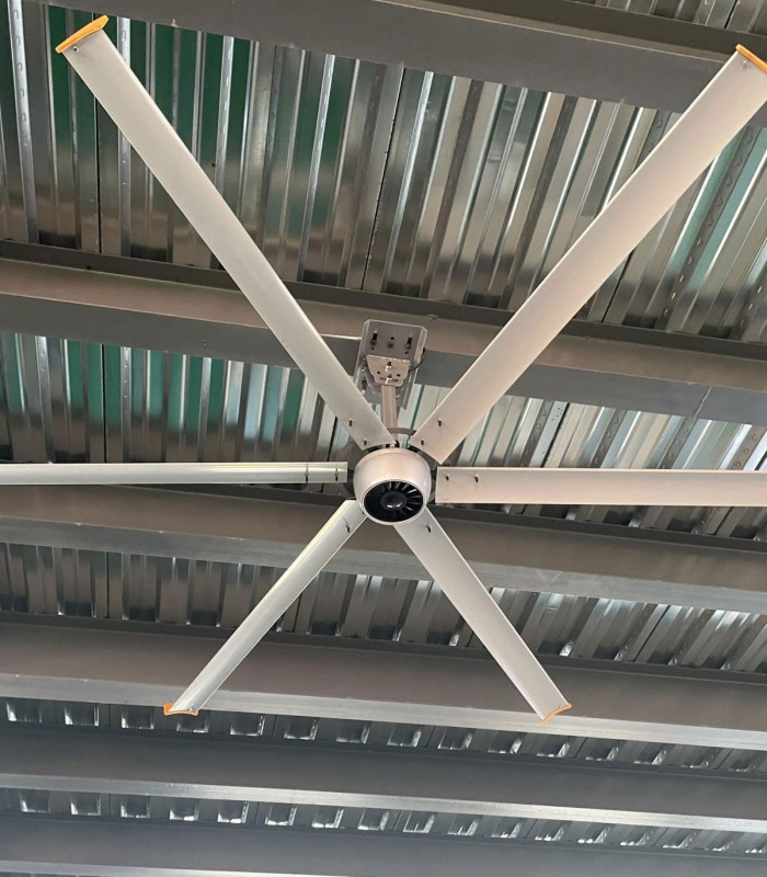 Overhead Industrial HVLS Fan HERO 6 PMSM motor (7.3m)