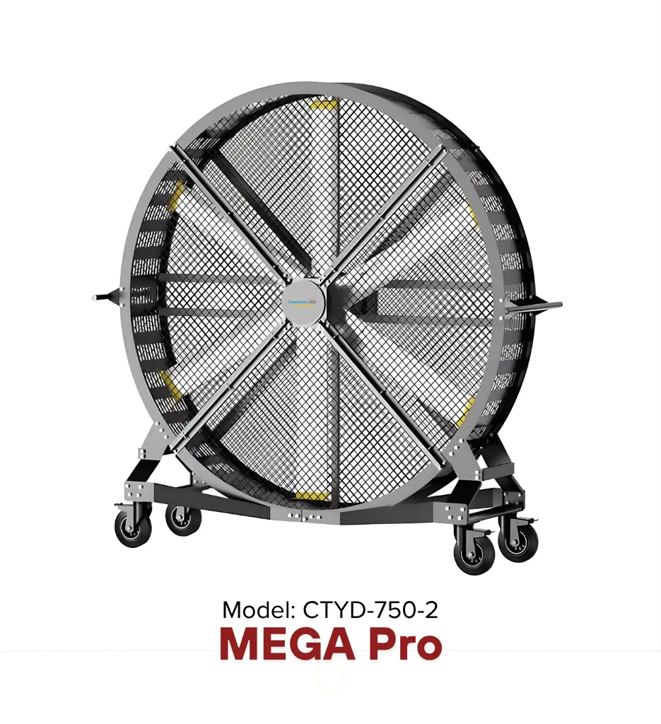 Quạt thổi di động HVLS MEGA 