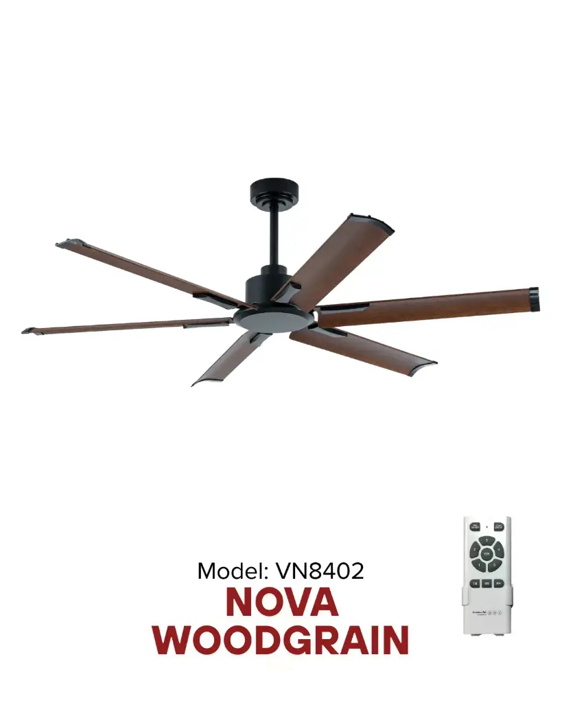 Quạt trần NOVA woodgrain