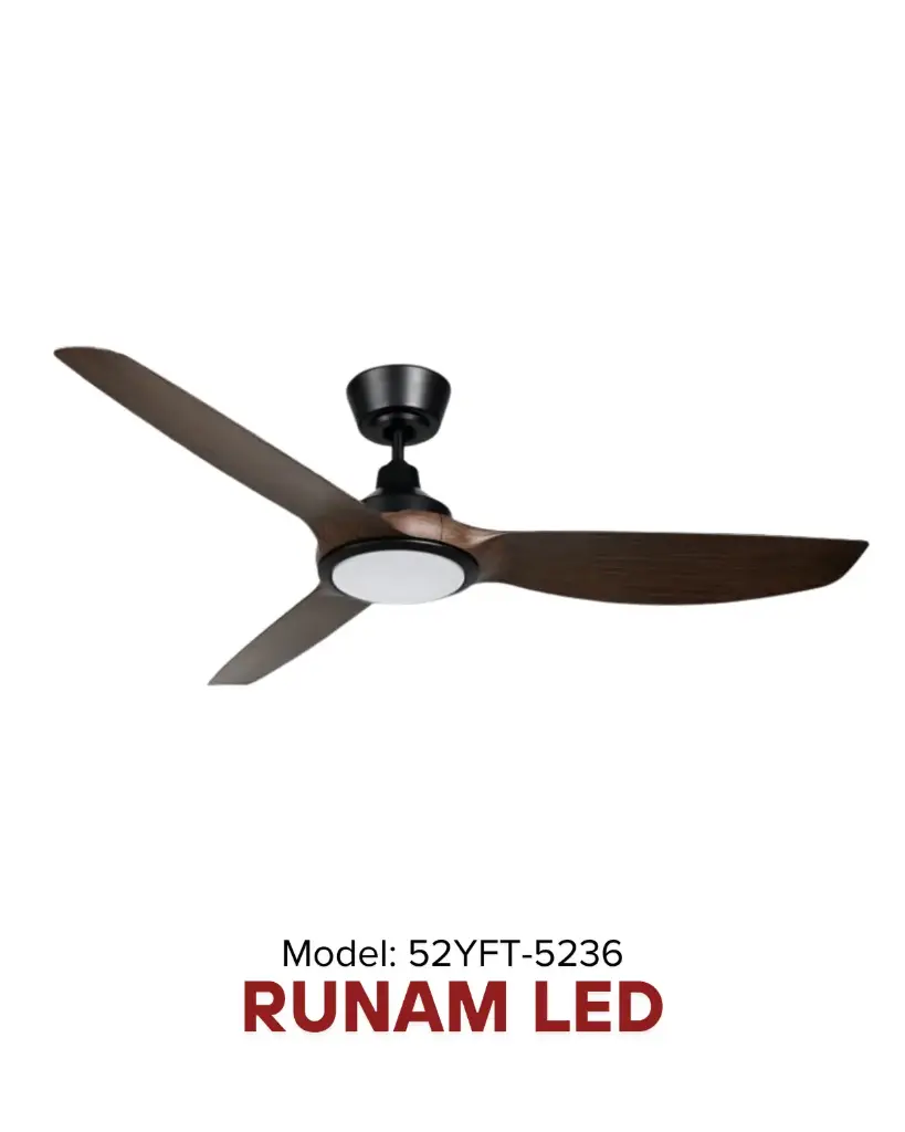 Quạt trần RUNAM LED Ø52"