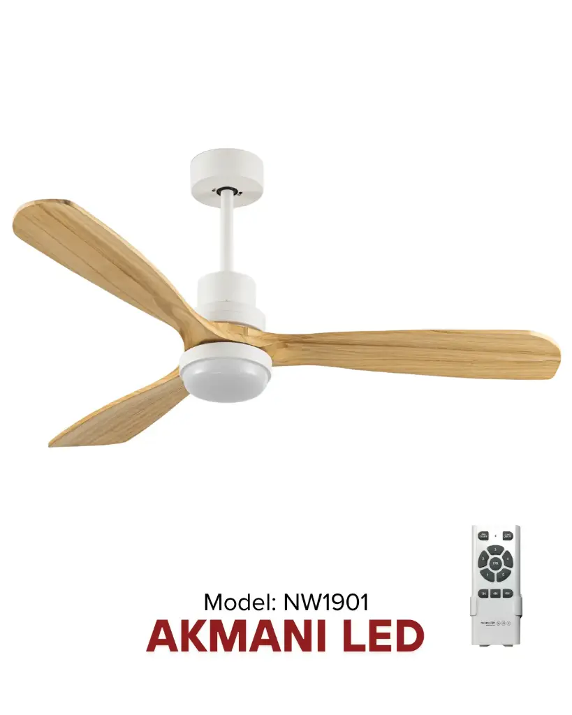 Quạt trần AKMANI LED