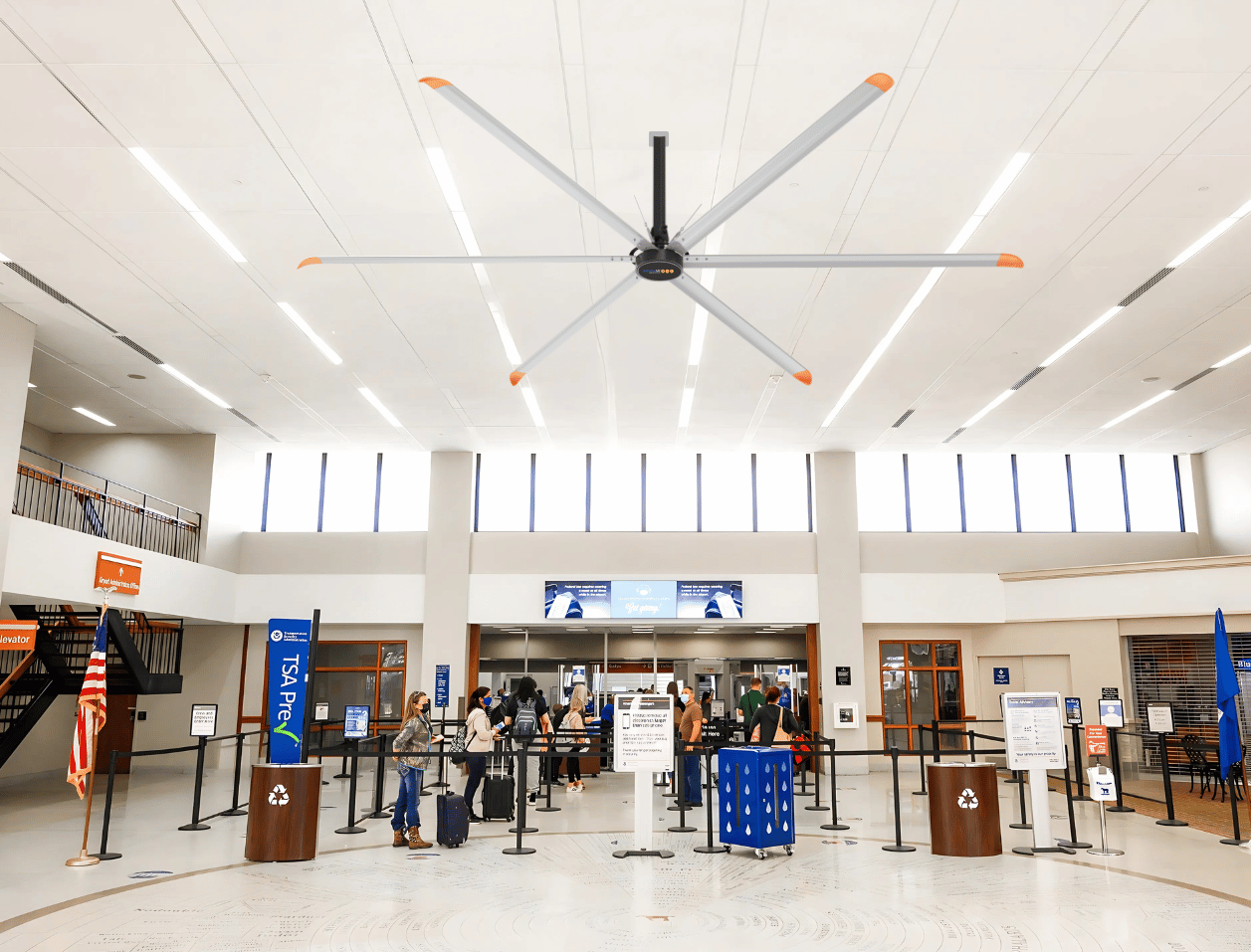 Portable HVLS MEGA EXPO | Mobile HVLS Big Fans for Events & Exhibition